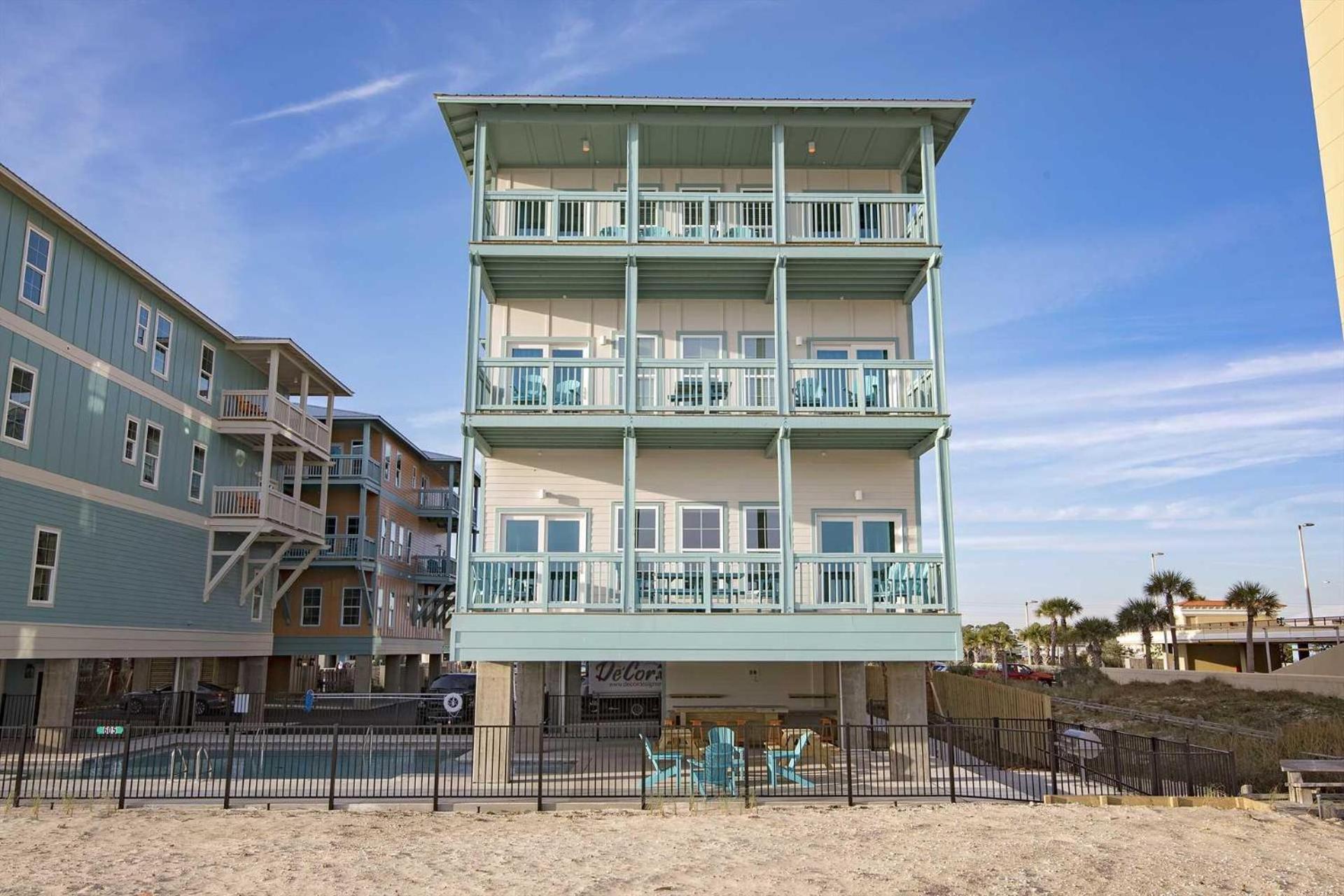 Breezyville Northeast Sun 12Br Gulf Shores Exterior foto